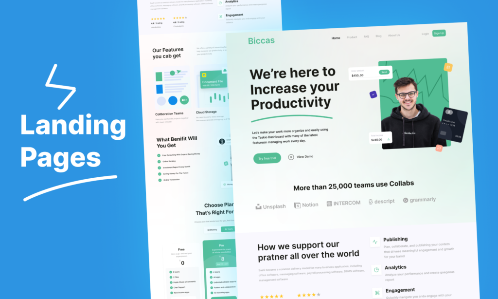 How to create a landing page