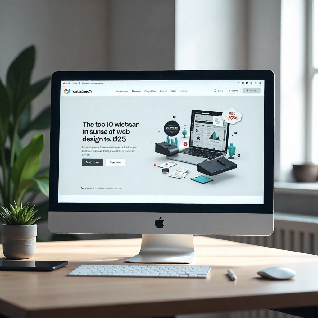 Top 10 Web Design Trends Businesses Must Follow in 2025